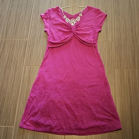 Athleta Dresses & Skirts - 🎄💜Athleta Purple cotton a-line dress.